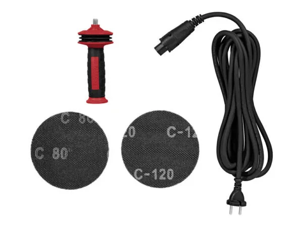Levigatrice rotorbitale - Accessori inclusi